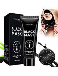 Vassoul Blackhead Remover Mask, Peel Off Blackhead Mask, Black Mask - Deep Cleansing Facial Mask for Face & Nose