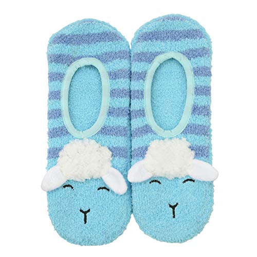 Snoozies Maryjane Animal Socks - Lamb (Fits Sizes 5-10)