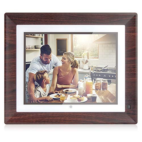 BSIMB Digital Picture Frame Digital Photo Frame 9 Inch IPS Display 1067x800(4:3) Hi-Res Digital Photo & HD Video Frame with Motion Sensor USB/SD Card Playback Calendar Remote Control M09(None WiFi)