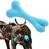 AIZARA Dog Chew Toys for Aggressive Chewers, Lifetime Replacement Guarantee - Tough Indestructible Dog Toys for Large Dogs, Durable Nylon Puppy Bone Toys for Training Keeping Pets Fit