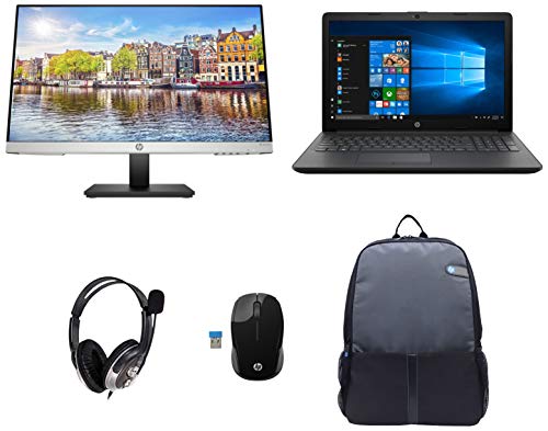 HP 15 Intel Core i5 (8GB DDR4/1TB HDD/Win 10/MS Office/Integrated Graphics/2.04 kg), Full HD Laptop (15.6-inch, Sparkling Black) 15q-ds0029TU
