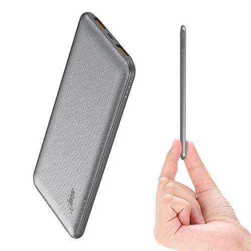 USB C Power Delivery Portable Charger Ultra-Slim Quick Charge Power Bank, HAME P10 Type-C 18W Fast Charging Lightweight Small Pocket External Battery Pack Compatible iPhone, MacBook, Samsung, Pixel