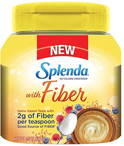 Splenda with Fiber No Calorie Sweetener