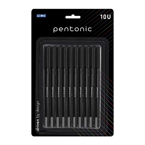 Pentonic Linc Ball Point Pen - Pack of 10 (Black)