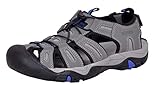 Brown Oak Men's Closed Toe Outdoor Hiking Water Shoes Sports Sandals (13 (M) US Mens, Gray)