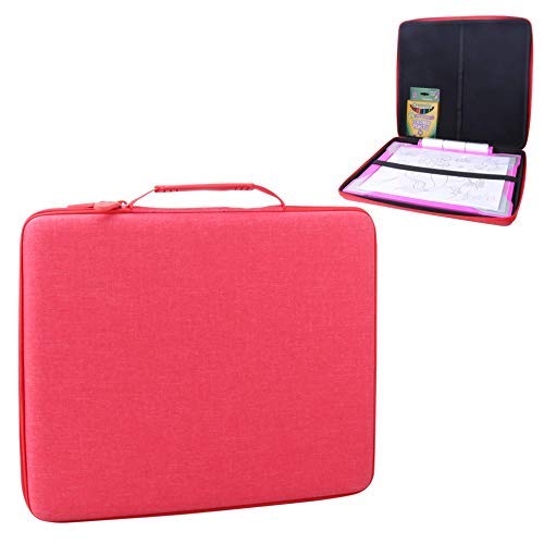 Book Cover Aenllosi Hard Carrying Case for Crayola Light-up Tracing Pad (red)