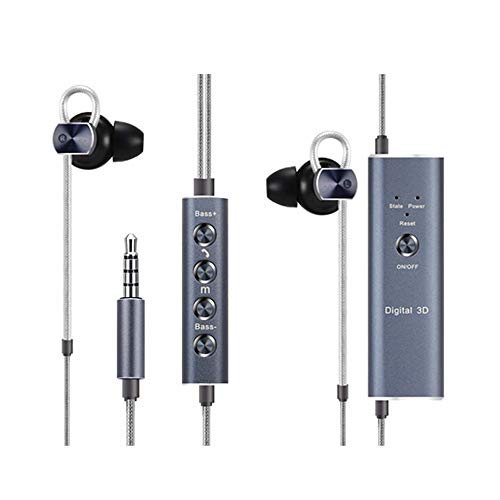 i30 Real Stereo Earphones BASS Music/Movies Modes Wire Earbuds with Microphone Hands-Free Call Headphones for iPhone Android Smart Phone iPad PC