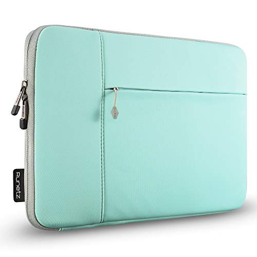 Runetz - 13.3 inch Laptop Sleeve Neoprene | Older MacBook Pro 13 inch Sleeve with Pocket | MacBook Air 13 inch Sleeve Case Cover 2017-2012 | Notebook Laptop Bag 13" Older Version Size - Hot Teal