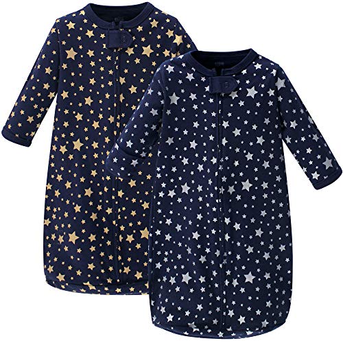 Hudson Baby Unisex Baby Safe Sleep Wearable Long-Sleeve Sleeping Bag