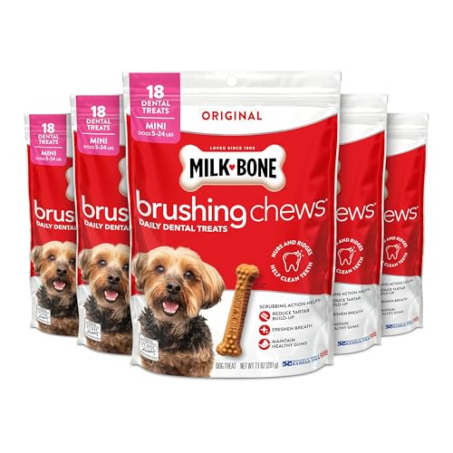 SNUNGPHIR Dog Toothbrush Stick Toys Dental Chews Tooth Brush Toy Dogs Tooth Brushing Dental Care Use Toothpaste for Pet Teeth Cleaning, UKYS-JS-1105-050