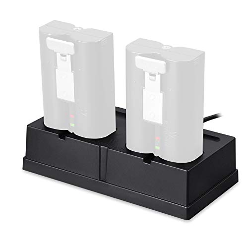 Charging Station Compatible with The Rechargeable Batteries for Ring Spotlight Cam Battery, Ring Video Doorbell 2, Ring Stick Up Cam Battery HD, and Ring Door View Cam