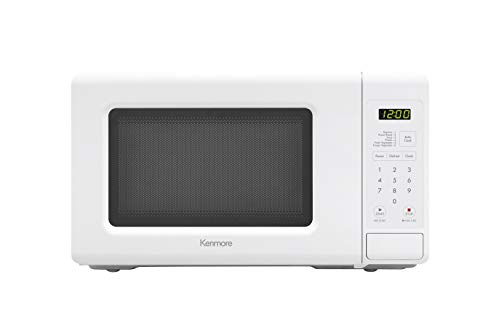 Book Cover Kenmore Small 70712 Countertop Microwave, 0.7 cu. ft, White