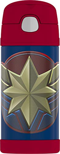 Book Cover Thermos F4019CP6 Captain Marvel 12oz bottle, 12 Ounce