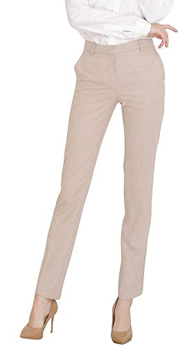 Marycrafts Women's Office Work Dress Slacks Pants Trousers Tall