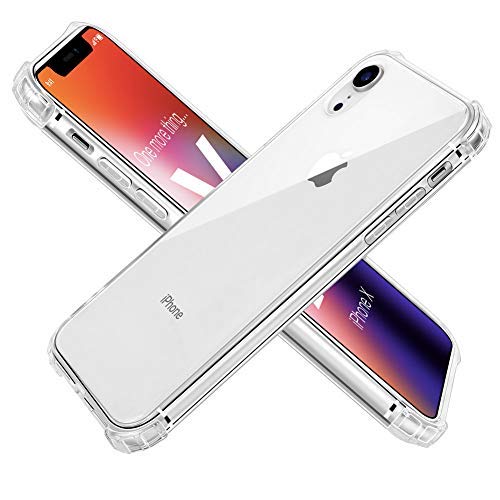 AOWIN Compatible with iPhone XR Case,Clear Anti-Scratch Shock Absorption Cover Cases for iPhone XR Clear