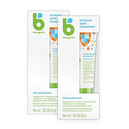 Babyganics Eczema Spot Treatment, 1oz, 2 pack, Packaging May Vary
