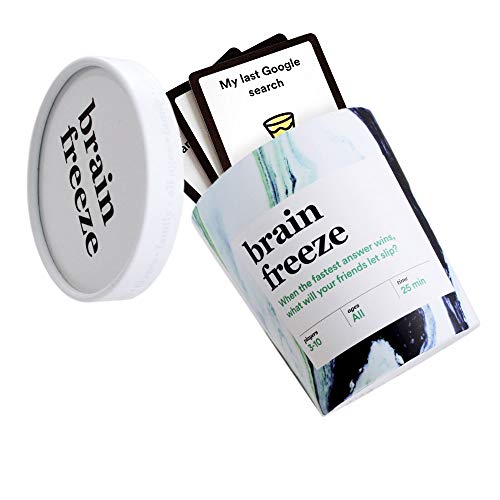 Brain Freeze Family Card Game: The Speak-Before-You-Think Party Game for All Ages - Family Edition