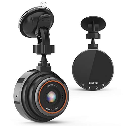 THiEYE Dash Cam 1080P Full HD Car DVR Dashboard Camera Recorder with Super Wide Angle, WDR, Loop Recording, Parking Monitor, G-Sensor and Clear Night Vision(Upgrade)
