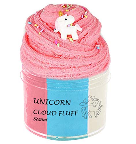 EASYCITY Fairy Putty Unicorn Cloud Slime, Floam Slime Stress Relief Toy Scented Sludge Toy for Kids and Adults 200ML (8oz)