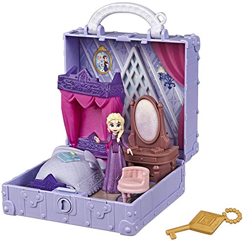 Book Cover Disney Frozen Pop Adventures Elsa's Bedroom Pop-Up Playset with Handle, Including Elsa Doll, Diary, Chair, & Blanket Accessories - Toy for Kids Ages 3 & Up