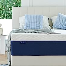Book Cover King Mattress, Molblly 12 inch Gel Memory Foam Mattress with CertiPUR-US Bed Mattress in a Box for Sleep Cooler & Pressure Relief, King Size