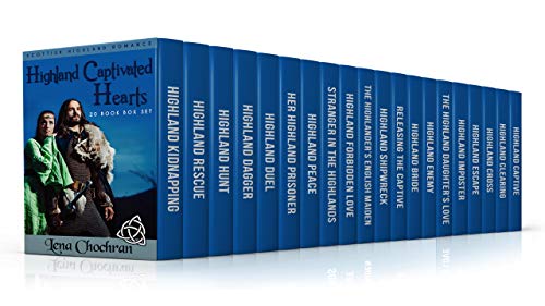 Book Cover Highland Captivated Hearts: 20 Book Box Set: Highland Scottish Romance
