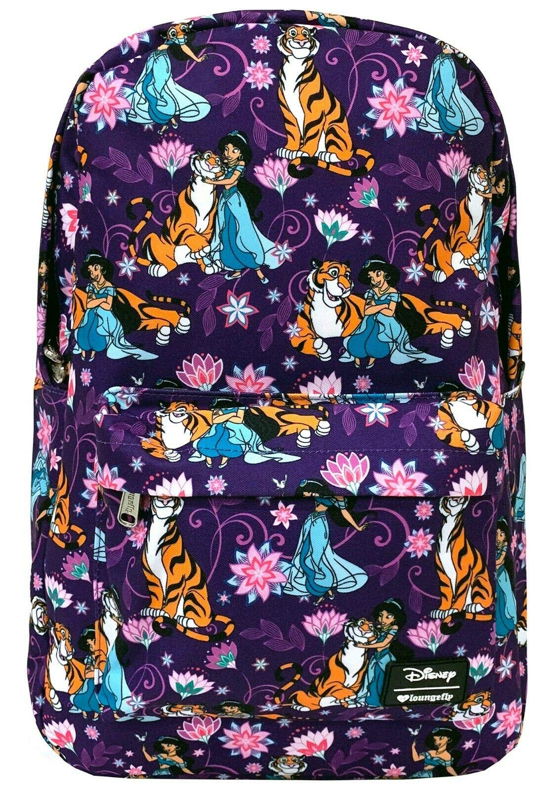 Book Cover Loungefly x Jasmine/Raja Floral Print Backpack