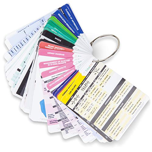 Book Cover PocketGuru Set by Tribe RN - 53 Scrub Pocket Sized Nurse Reference Cards - (Bonus Nursing Cheat Sheets) Perfect Nurse or Nursing Student Gifts - Studying and Clinical Rounds