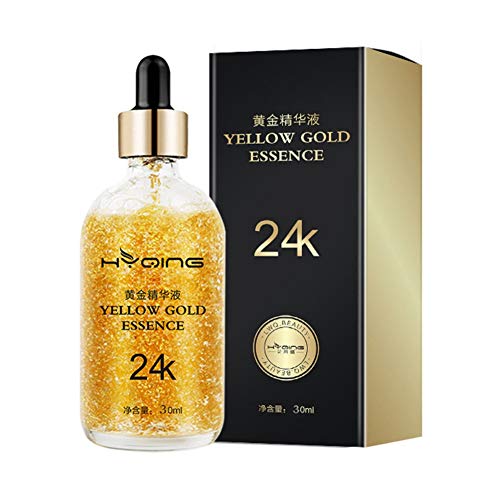 Angmile 24K Firming Skin Facial Serum Anti-Aging Moisturzing Face Liquid Hyaluronic acid Serum 30ml