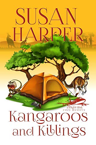 Book Cover Kangaroos and Killings (Flight Risk Cozy Mystery Book 8)