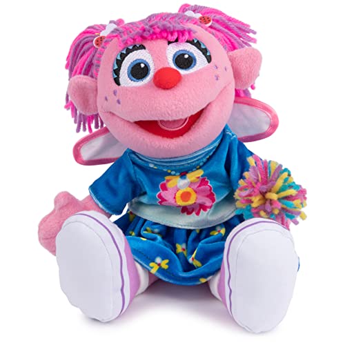 GUND Sesame Street Official Abby Cadabby Muppet Plush, Premium Plush Toy for Ages 1 & Up, Pink/Blue, 11”