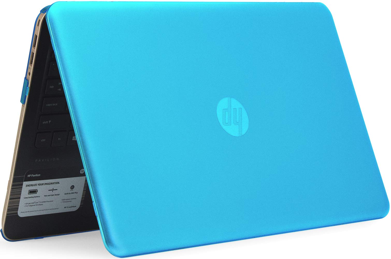 mCover Case Compatible for 2018-2019 15.6" HP Pavilion 15-CSxxxx / 15-CWxxxx Series Notebook PC ONLY ( NOT Fitting Any Other HP Models ) - Aqua
