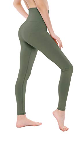 VISNXGI Workout Yoga Pants for Women High Waist Athletic Compression Ankle Length Leggings with Gym Sport