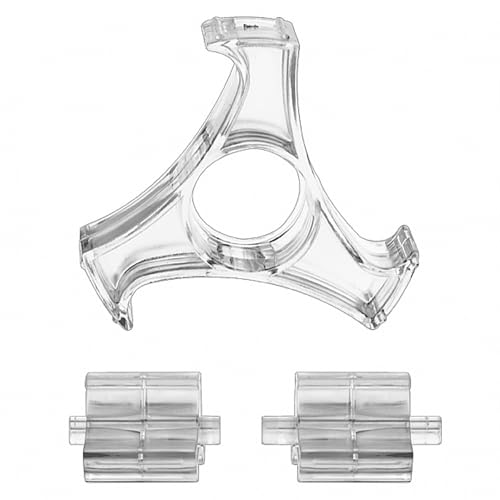 Acrimet Core Replacement for Acrimet Tape Dispenser – Fits 1”and 3” Rolls – Clear Crystal Plastic
