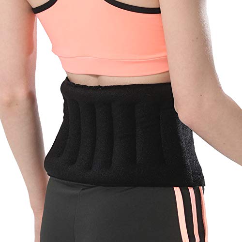 Aroma Season Microwave Lower Back Heating Pad for Back Pain Lumbar Heat Wrap. Hot Therapy for Relief Cramps, Pains