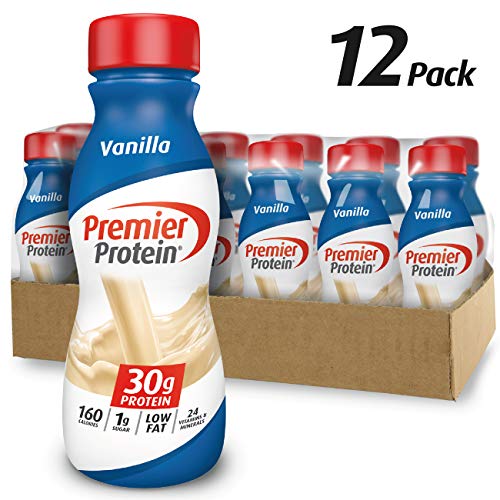 Book Cover Premier Protein 30g Protein Shake, Vanilla, 11.5 fl oz Shake, (12 count)