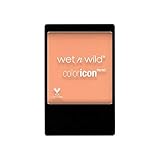 wet n wild Color Icon Blush, Effortless Matte Natural Sheer Glow & Seamless Blend, Luxuriously Infused Smooth Jojoba Oil, Cruelty-Free & Vegan - Keep It Peachy