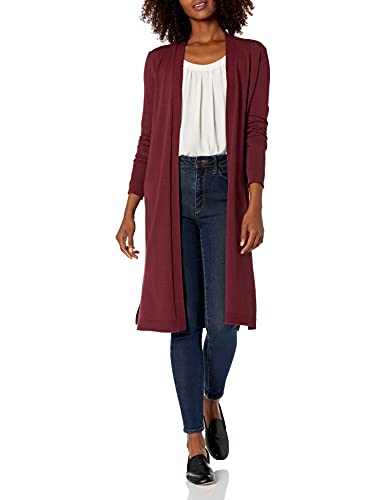 Amazon Brand - Lark & Ro Women's Lightweight Long Sleeve Cardigan