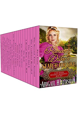 Book Cover Romantic Duke's Search for Love (A 20-Book Regency Romance Box Set)