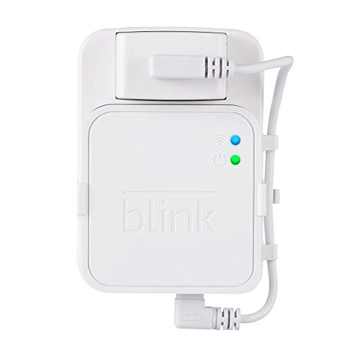 MROUNT Outlet Wall Mount for Blink Sync Module, Simple Mounting Bracket Holder for Blink XT Blink XT2 Outdoor and Indoor Security Camera WiFi Hub, No Messy Wires or Screws (1 Pack, White)
