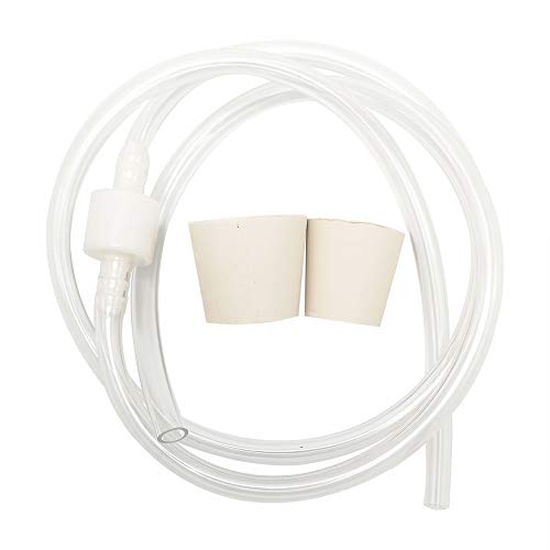 Alamic Sink Soap Dispenser Kit - Sink Soap Dispenser Extension Tube 40" with Check Valve White