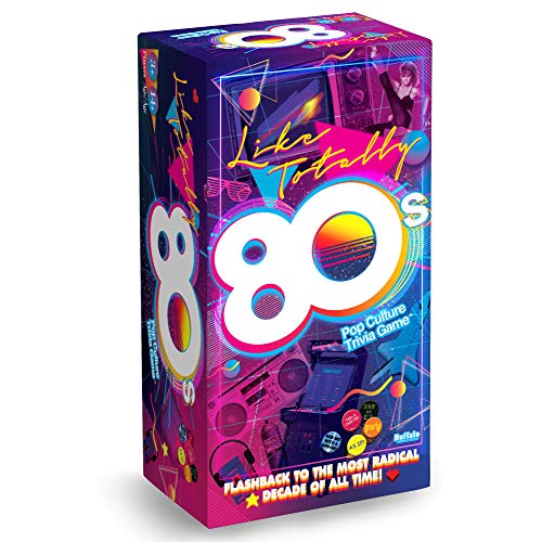 BUFFALO Games Like Totally 80's - Pop Culture Trivia Game
