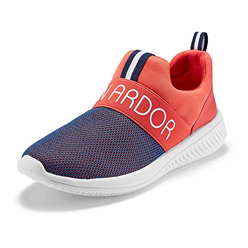 JENN ARDOR Women's Walking Casual Sneakers Lightweight Slip-On Breathable Mesh Outdoor Sports Shoes