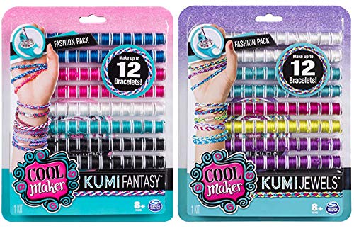 Cool Maker Kumi Kreator Fashion Pack Bundle - Includes Kumi Jewels Fashion Pack & Kumi Fantasy Fashion Pack