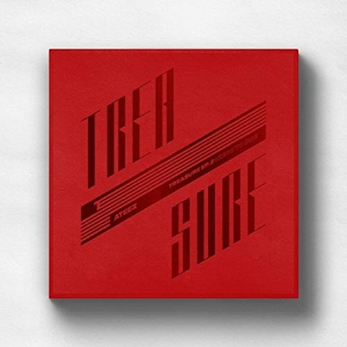 ATEEZ - TREASURE EP.2 ZERO TO ONE Album CD+Photo Booklet+Folding Poster+Photo Card