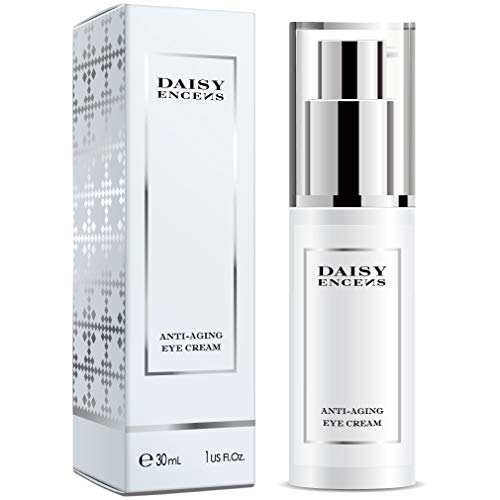DAISY ENCENS Eye Cream for Appearance of Dark Circles, Puffiness, Wrinkles and Bags - for Under and Around Eyes -30ML