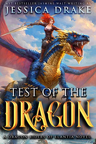 Book Cover Test of the Dragon: a Dragon Fantasy Adventure (Dragon Riders of Elantia Book 5)