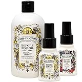 Poo-Pourri Original 16 Ounce Refill Bottle, Original 1.4 Ounce and Ship Happens 1.4 Ounce Bottle