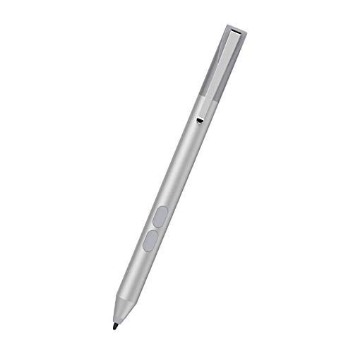 Book Cover Pen Work with Surface Laptop 4 Microsoft Surface Pro 7, Pro 6, Pro 5th Gen, Pro 4, Pro 3, Surface Laptop, Surface Book, Surface Go, 2500 Hours Working time with Palm Rejection (Silver)