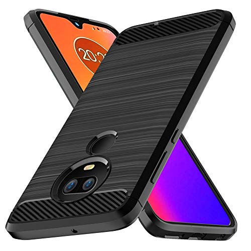 Moto G7 Case,Moto G (7th Generation) Case,E-outfit Slim Soft TPU Protective Rubber Bumper Case Cover for Motorola Moto G7 Phone (Black)